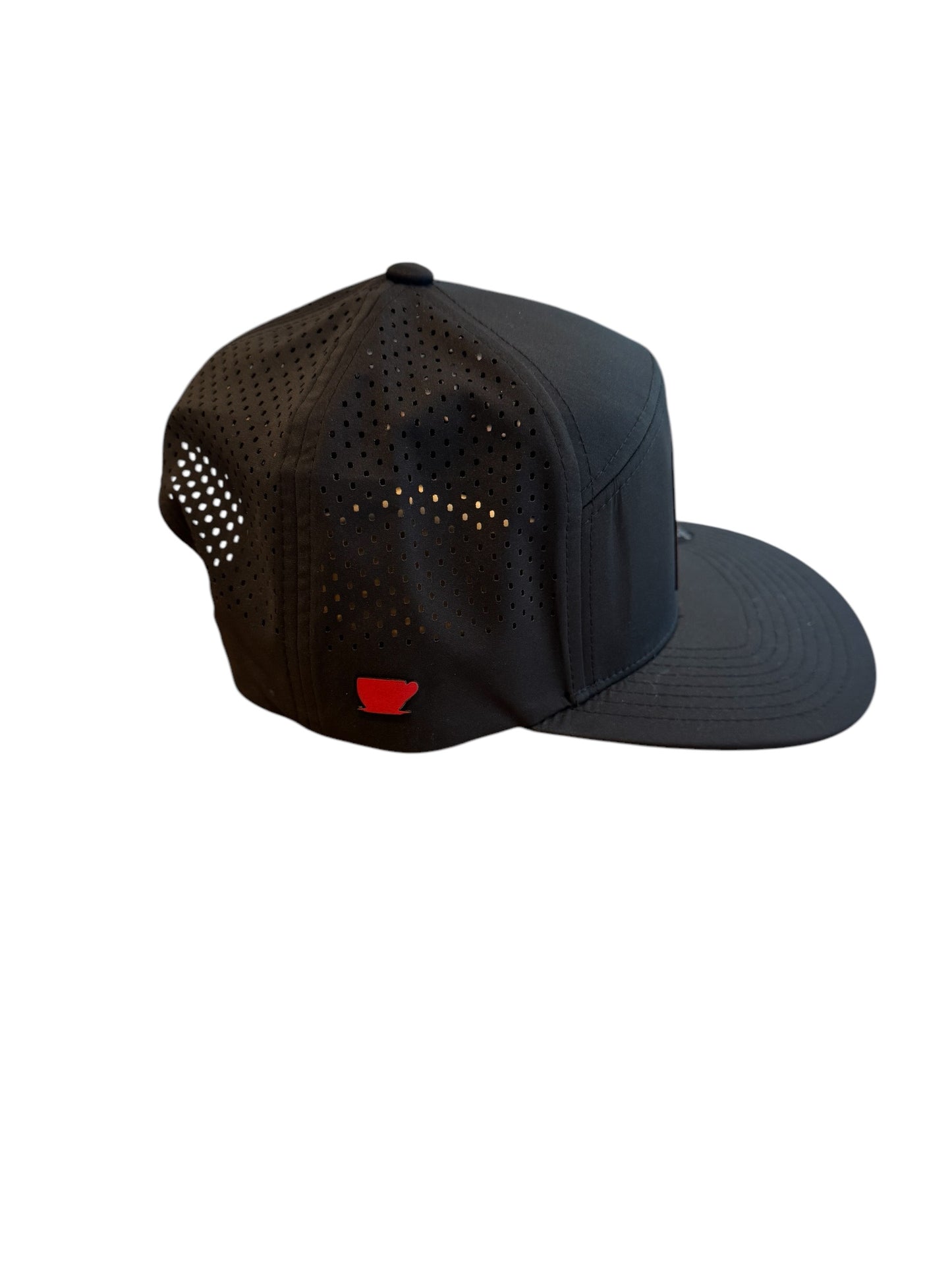 Black and Red Waterproof Whiskey Hat
