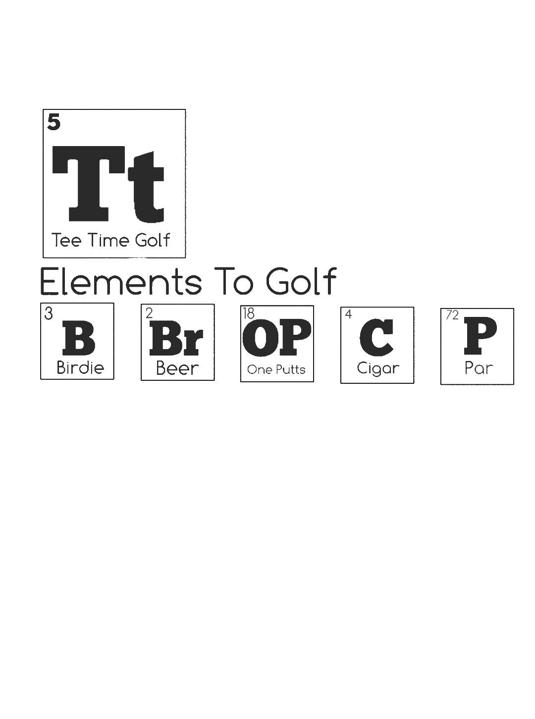 Elements of Golf
