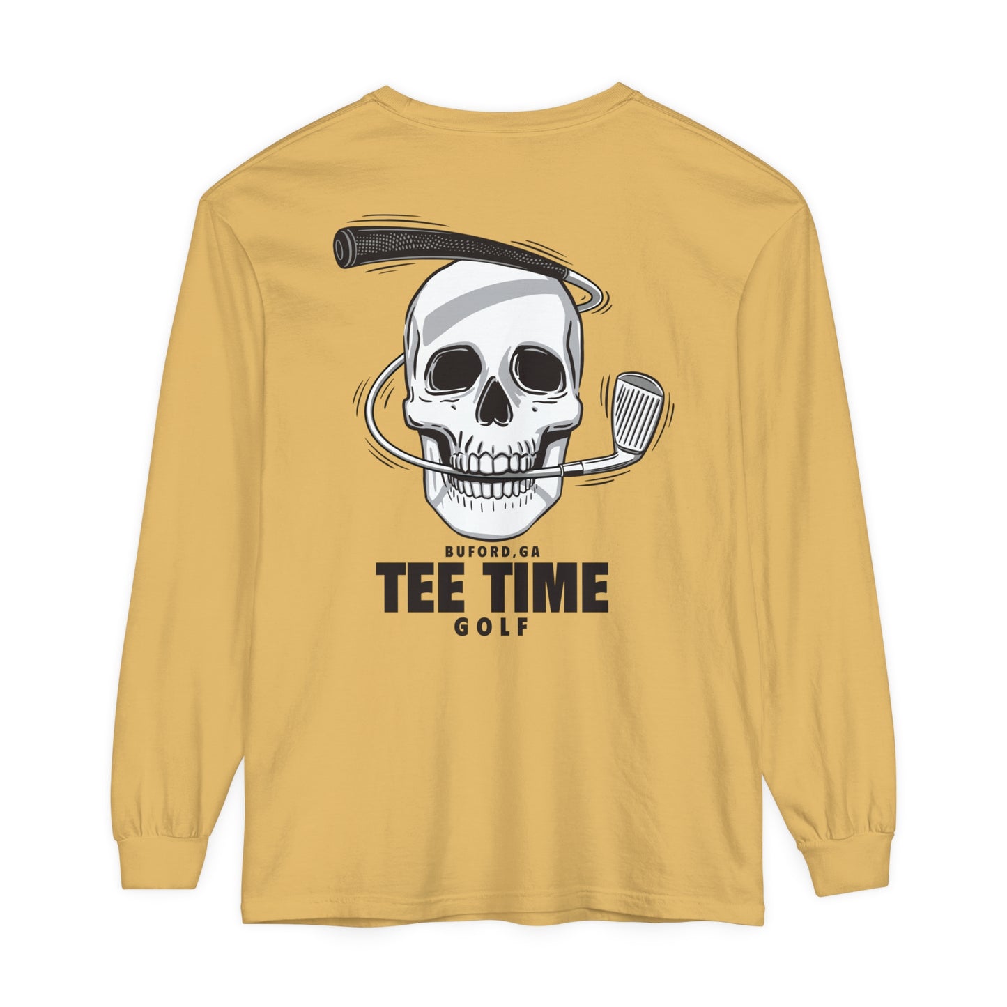 Tee Time Skull Long Sleeve T-Shirt