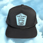 Black and Light Blue Waterproof Whiskey Hat