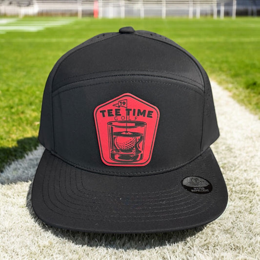 Black and Red Waterproof Whiskey Hat